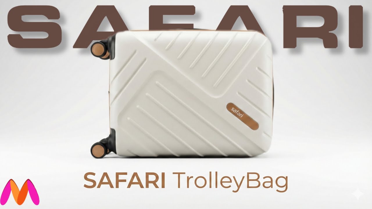 ✨SAFARI TrolleyBag 😘👌| Hard Case | Cabin Size 