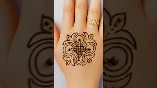 Easy Back Hand Mehndi Design  | Arabic Mehndi Design  | Mehndi Design 2026 #skmehandi #mehndi