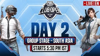 [EN] PMCO South Asia Group Stage Day 2 | Fall Split | PUBG MOBILE CLUB OPEN 2020