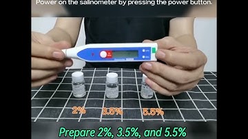 Salinity Tester: How to Calibrate It? | Salinometer Calibration Instructions