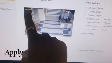 @Hikvision DVR date and time fonts size