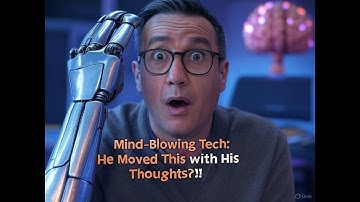 Mind-Blowing: Paralyzed Man Moves Robot Arm with Thoughts!