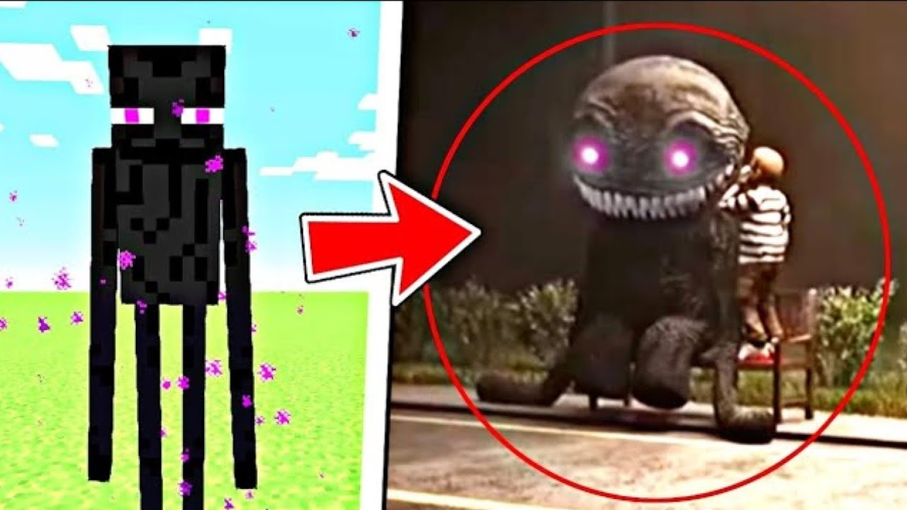Minecraft Mobs That CAUGHT On CAMERA! - YouTube