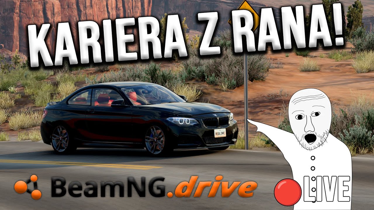 Poranny stream z kariery BeamNG!  (LIVE🔴)