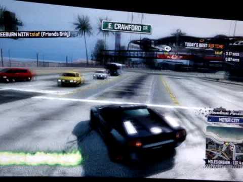 Burnout Paradise Invisible Glitch