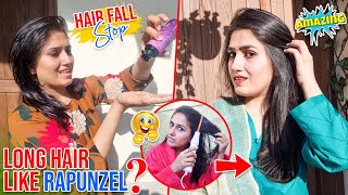 Hair Care Routine | Rapunzel-hair-oil | high frequency massage 💆‍♂️