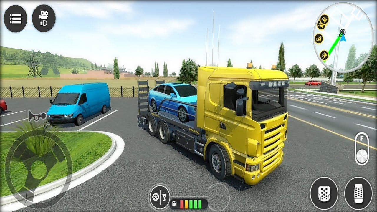 Drive Simulator 2 - Tow Truck Vehicle Recovery Car Android gameplay