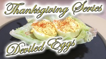 Deviled Eggs | Thanksgiving recipe