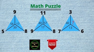 Which number replace the question mark ? | How to solve math Puzzle ? | Math Puzzle By Moin Khan