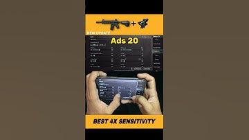 🔥 4X Zero Recoil sensitivity | 4x no Recoil Spray | 4x Zero Recoil Sensitivity with Gyroscope