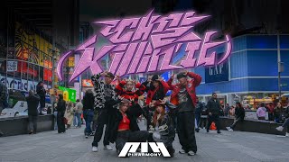 [KPOP IN PUBLIC NYC - TIMES SQUARE]  P1Harmony (피원하모니) - 때깔 (Killin' It) Dance Cover