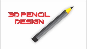 3D Pencil Design | CorelDraw Tutorial | Faris Riaz