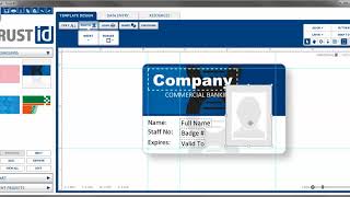 TrustId ID Card Design and Issuance Software