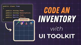 Bring the Inventory to Life with C#  | Inventory & Equipment Pt. 3