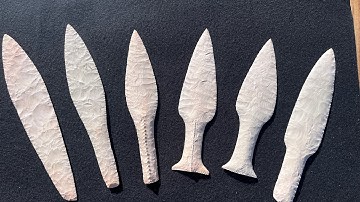 Danish flint Daggers