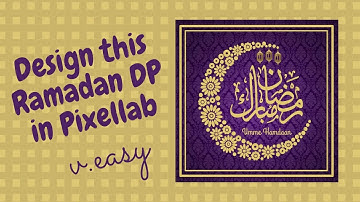 How to make Ramadan Mubarak dp in mobile | Ramadan dpz 2022
