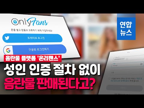 실명도, 성인인증도 필요없다…음란물 플랫폼 국내 확산 충격 / 연합뉴스 (Yonhapnews)