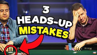 3 MISTAKES To AVOID When Playing HEADS-UP [Poker Strategy] screenshot 5