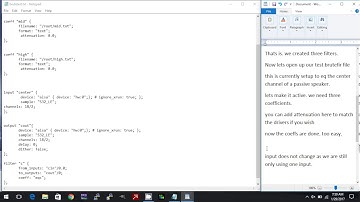 brutefir active crossover using rephase filters
