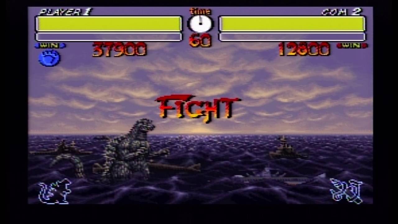 SFC】ゴジラ怪獣大決戦 ゴジラVS轟天号（海底軍艦） - YouTube