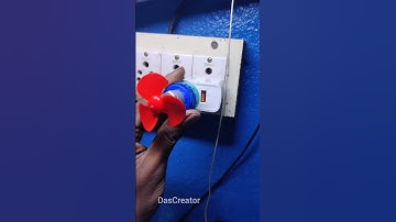 Dc Motor Usb Fan #experiment #dcmotor #tech #project