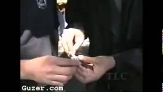 Cigarette Through Coin trick by David Blaine