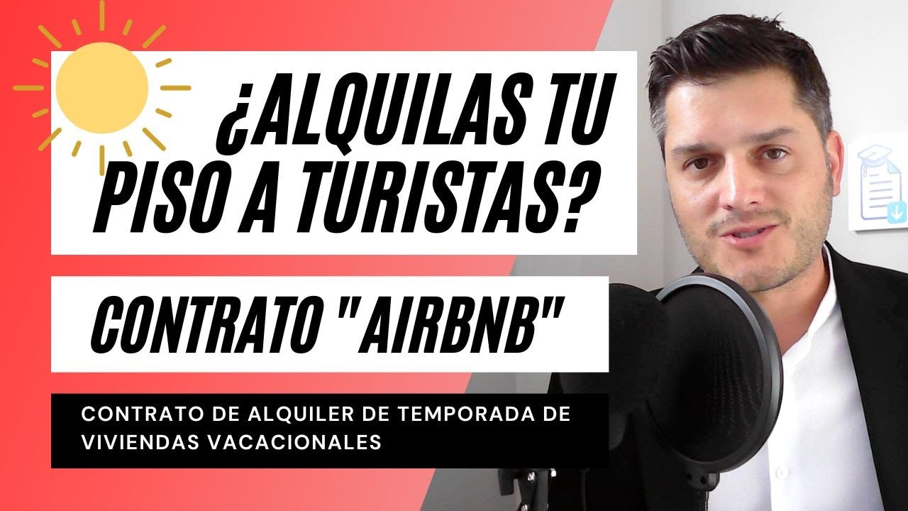 ✓ Si alquilas tu propiedad en AIRBNB, necesitas este modelo de contrato -  YouTube