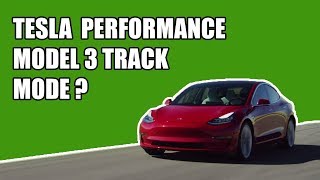 Tesla Model 3 - What is Track Mode?