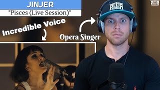 My First Time Hearing JINJER! Opera Singer Reaction (& Analysis) | "Pisces (Live Session)"