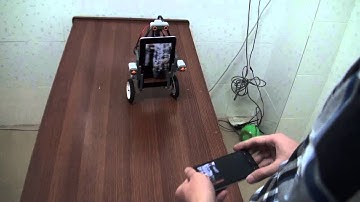 Android Two Wheel Balancing Robot Video Surveillance Test