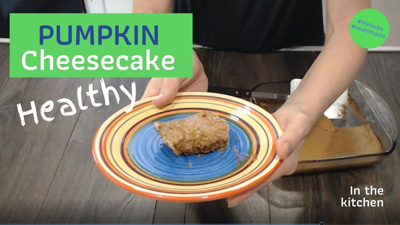 Healthy Pumpkin Cheesecake Recipe, Dani Spies