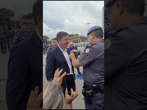 ABCD Jornal- Orlando Morando recebe medalha e é homenageado pela PM
