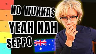 I Ranked ALL AUSTRALIAN Slang Words from Worst To Best (As an American)