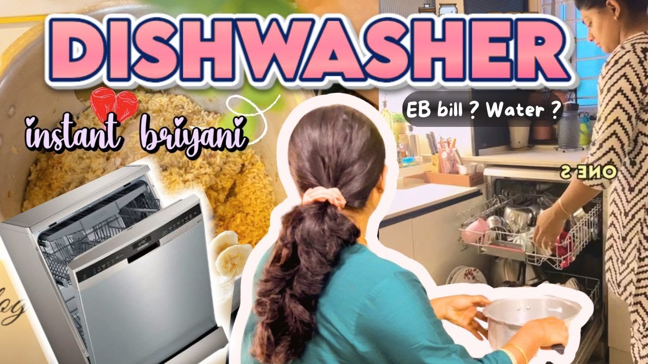 Dishwasher Cost, Water, Steel Vessels | Tamil Review | What I Learnt in 5 Years