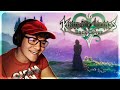 Reacting to kingdom hearts x back cover