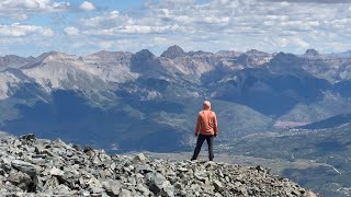 Scrambling, Mining Ruins, and a Sea of Mountains - Wilson Peak (Colorado Fourteeners)