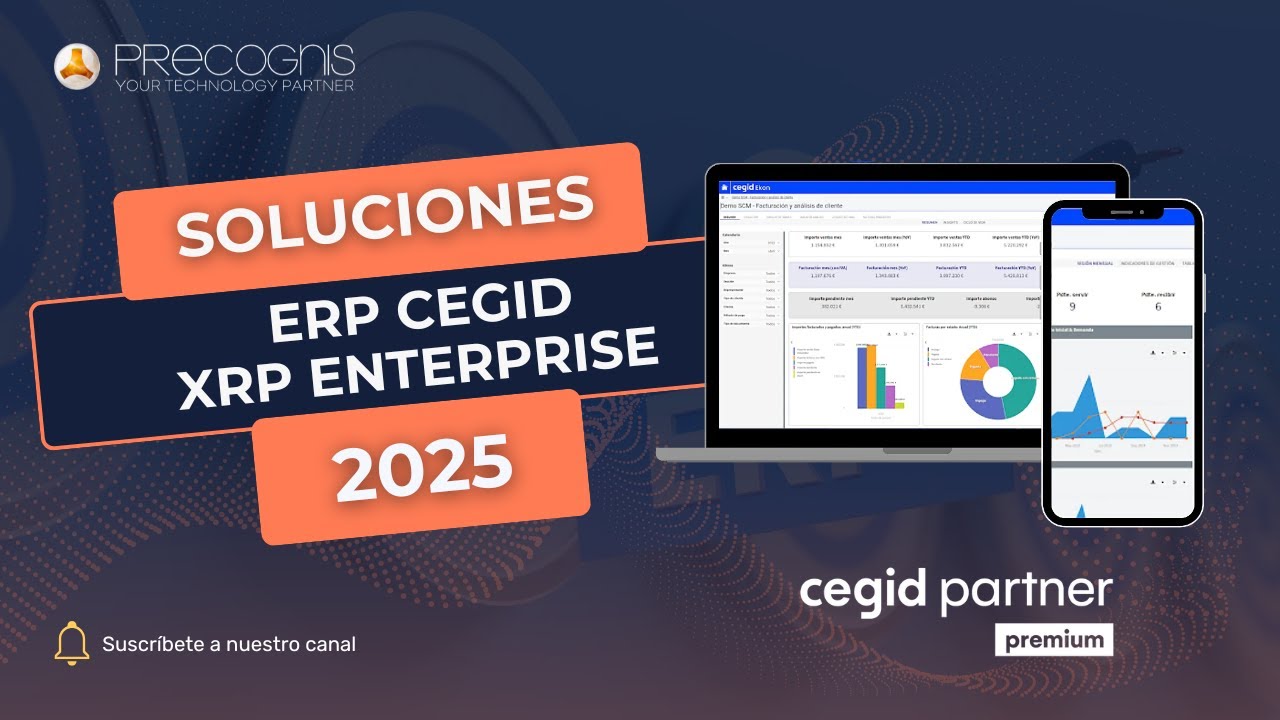 Gestión Empresarial | Cegid XRP Enterprise, ERP y Soluciones de Facturación  y Finanzas | Precognis