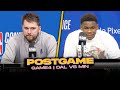 Mavs/Timberwolves Postgame, Luka, Kyrie, Edwards, KAT, Coaches Reactions | 2024 WCF, GM4