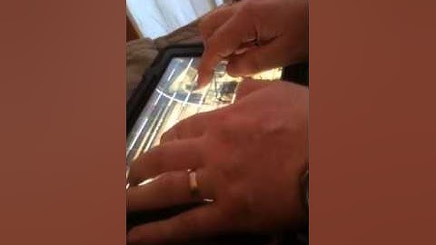 Trying out the iFretless Sax app for iPad