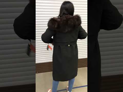 Парка тренч с