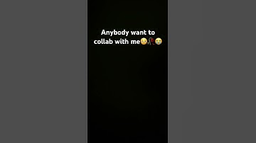 Anybody want to Collab with me? #music #collab #goviral ￼
