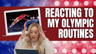 I react to my Olympic routines