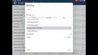 Non Event Fees for Stalls Sites and More