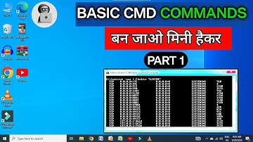 basic cmd commands for Windows 10 [ Part 1 ]