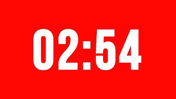 2 Minute 54 Second Timer With Alarm Without Music