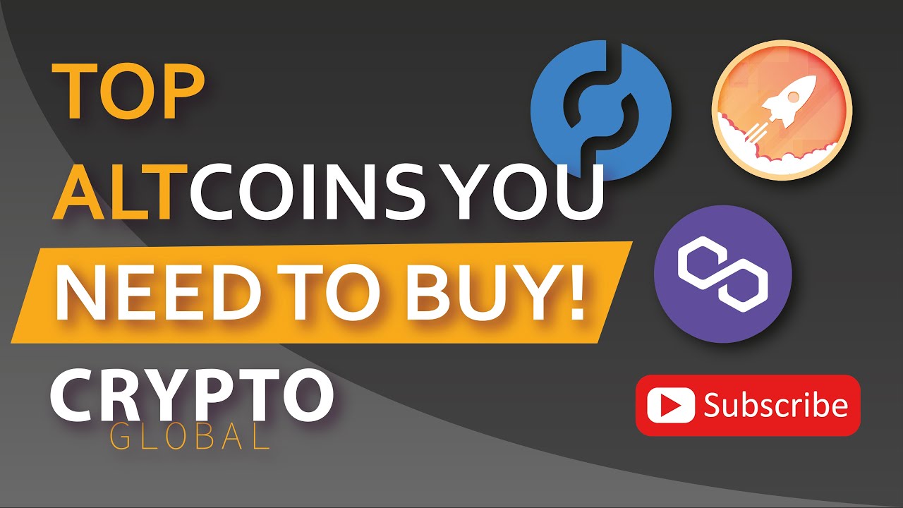 TOP ALTCOINS YOU NEED TO BUY RIGHT NOW BEFORE ITS TOO LATE! (Top Crypto ...