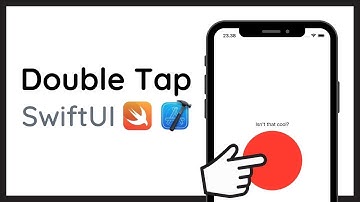 How to recognize Double Tap Gestures on iOS in SwiftUI (Xcode)