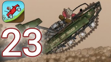 Hill Climb Racing - Gameplay Walkthrough Part 23 - Super Offroad Junkyard (iOS, Android)