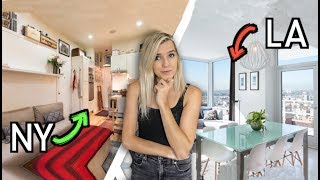 This Is What $2,000 Per Month Gets You In New York VS Los Angeles