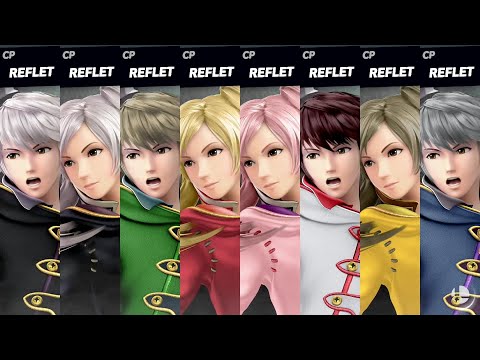 【スマブラSP】　同キャラで違うレベルのCPU8人を戦わせてみた（56：ルフレ）